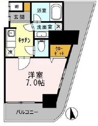 肥後橋駅 徒歩2分 14階の物件間取画像